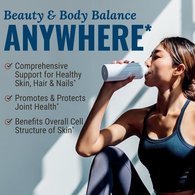 Live Conscious Beyond Collagen Peptides Powder Biotin Vitamin C