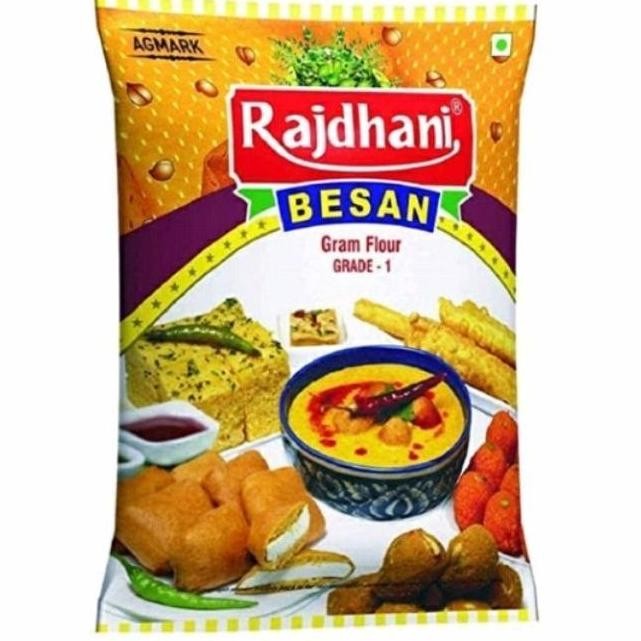 

Terlaris Tepung Besan Rajdhani 1 Kg / Tepung Garbanzo Chana Kacang Arab