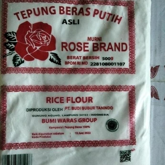 

Terlaris Tepung Beras Rose Brand 1 Dus