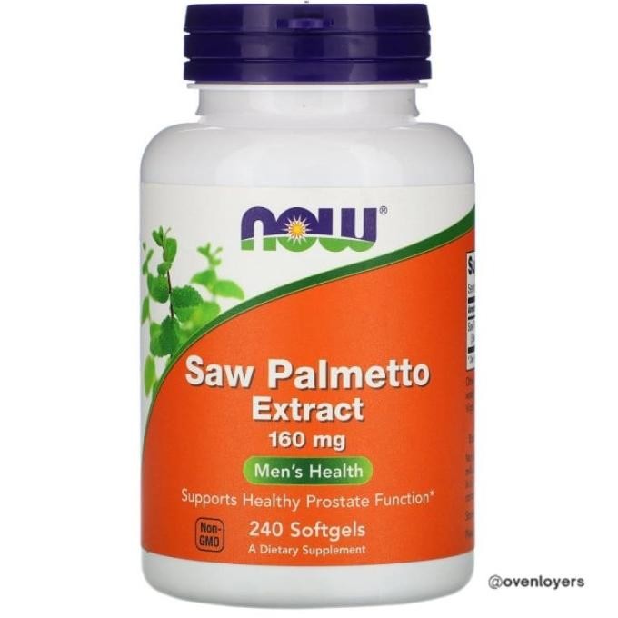 Now Saw Palmetto Extract 160 Mg 240 Softgels