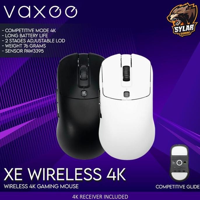 Vaxee Xe Wireless 4K Gaming Mouse