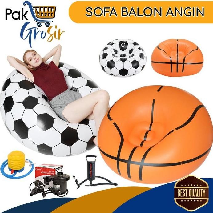 

Terlaris Sofa Angin Bangku Kursi Santai Lipat Bentuk Bola Basket Intime Bestway