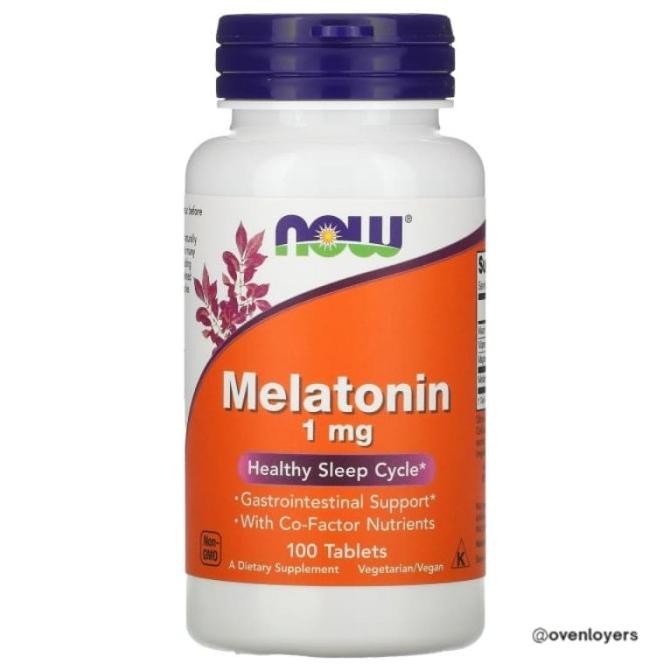 Now Melatonin 1 Mg 100 Tablets