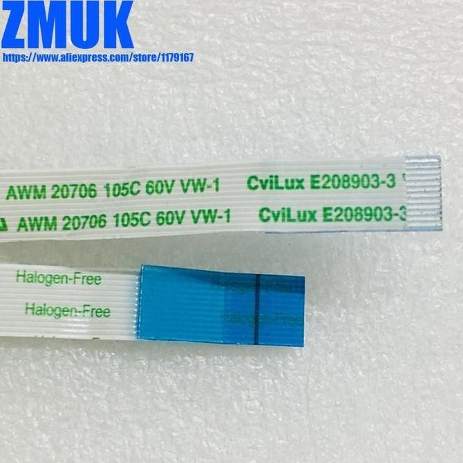 CviLux E208903-3 AWM 20706 105C 60V VW-1 Flex Ribbon Clickpad Cable AS murah