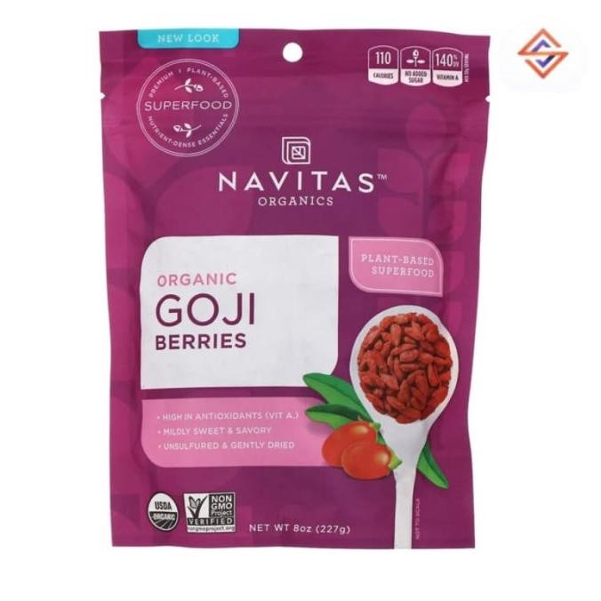 

Navitas Organics Organic Goji Berries 227G Original Produk