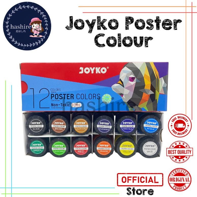 

KA Cat Poster Poster Color Joyko POC 12 Warna