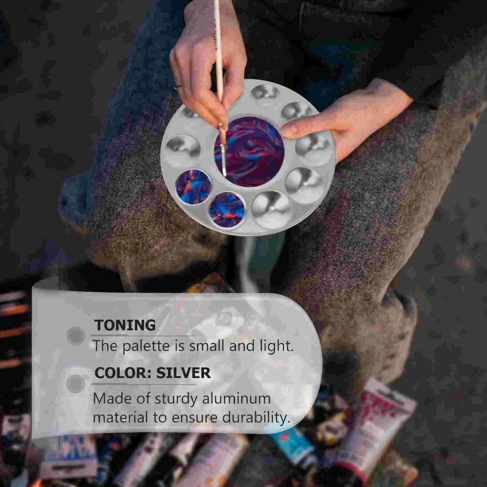 

KA pallet lukis/cat bahan aluminium 6/7/10 lubang