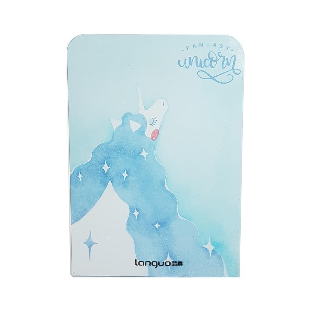 

LINDU Languo Penahan Buku / Book Holder Unicorn Metal