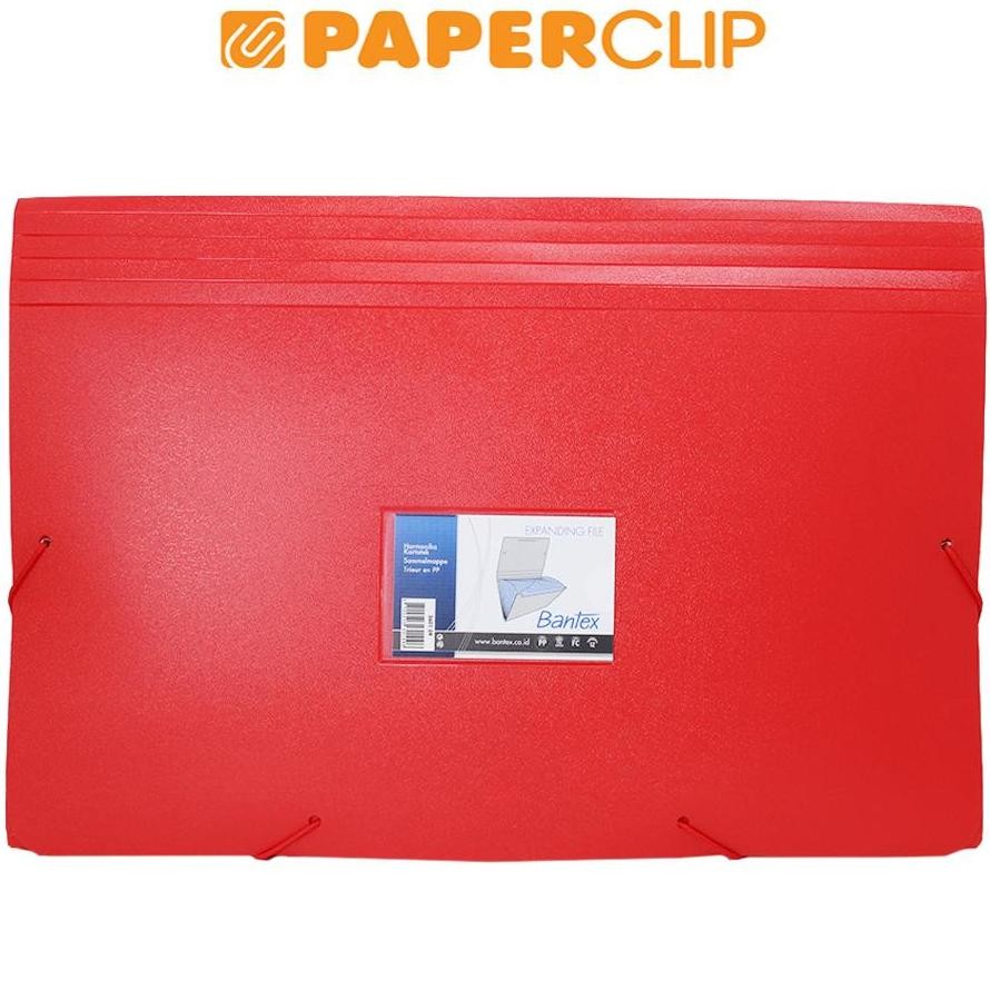 

LINDU EXPANDING FILE BANTEX 3601 FOLIO 09 RED