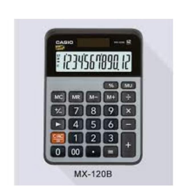 

Fs-6 Yt- Er-87 Kalkulator Casio Mx-120 / Desktop Calcuator Mx-120 Berkualitas Original
