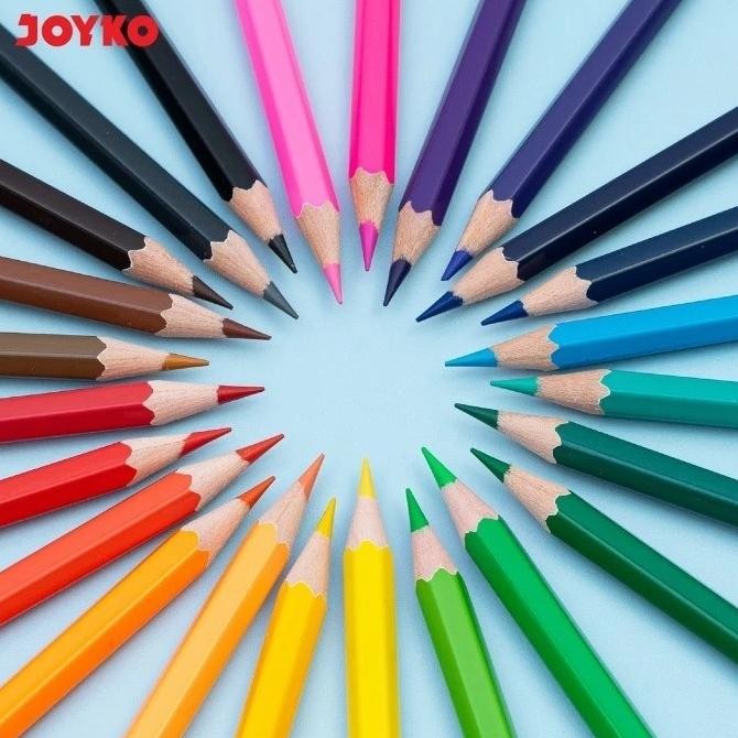 

Oh34 An85 Fgh-56 Joyko Color Pencil Cp-0132 Pensil Mewarnai 12/24 Warna Murah Sale