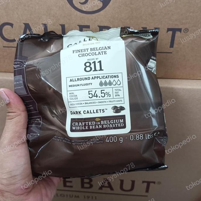 

TERBARU - Coklat callebout 400gr 54% 811 couverture