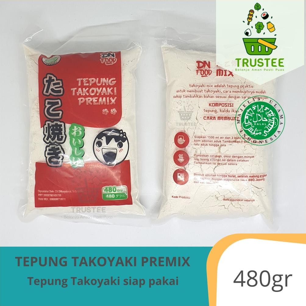 

Zx41 Vex-2126 Ew-45 Tepung Takoyaki Premix 480G Snack Makanan Jepang Instan Halal Mui Berkualitas Termurah