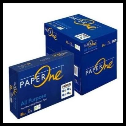 

Terlaris [Grab/Gojek] Kertas Fotocopy Print Hvs A4 75 / 80 Gr Paperone Box Dus Good Quality