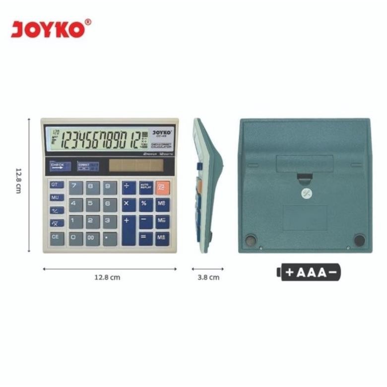 

Uj-53 Ukd- Nl-8 Kalkulator Joyko Cc-45 Ori Check Correct - Calculator 12Digit Cc45 Original Premium Uj-53