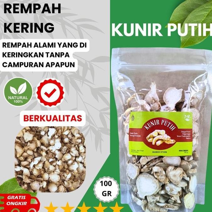 =====] Kunir Putih Kering - Kunir Putih Rajang - Kunir Putih Kering Premium