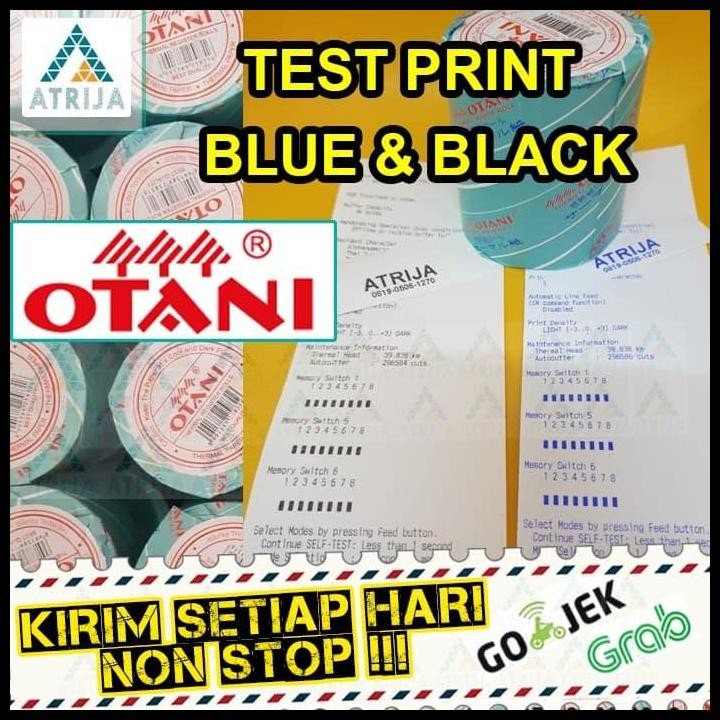 

Terlaris Otani Kertas Thermal Roll 80X80 Khusus Grab/Gojek Instant Good Quality