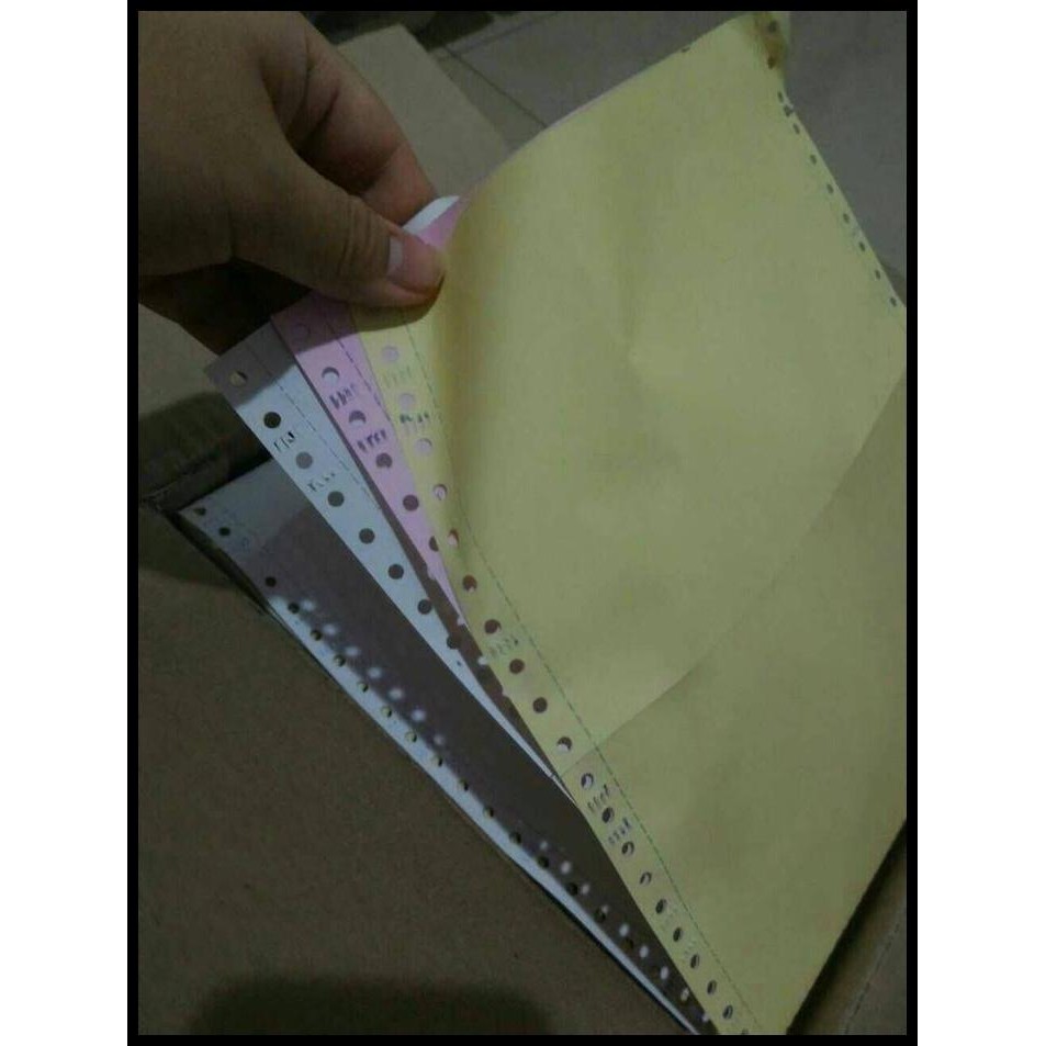 

Terlaris Continuous Form Paper Print 9X11/2 3 Ply Good Quality