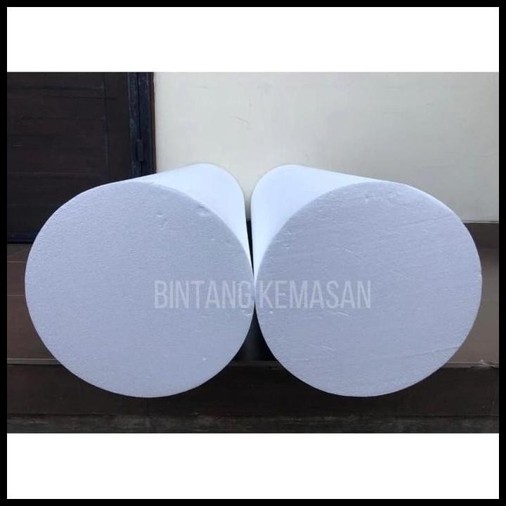 

Terlaris Styrofoam Pilar / Tabung / Bulat Diameter 30Cm X 100Cm D18 Good Quality