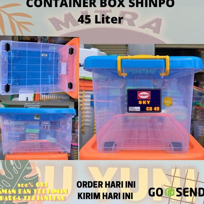 Miliki Container Box 45 Liter Shinpo