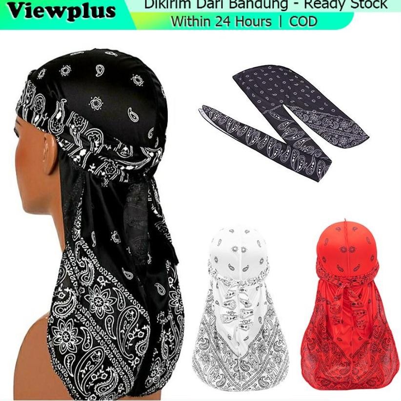 NEW DURAG BANDANA HIP HOP DORAG DURAG IKAT KEPALA HIP HOP