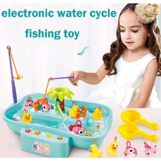 [Spesial] Mainan Pancingan Ikan Bebek Go Fishing Duck Fishing Table Game Memancing Bagus Murah Fish 