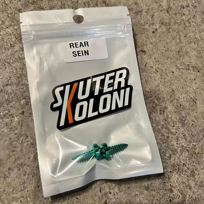 Titanium Bolt Baut Sein Lampu Rear Vespa Sprint Primavera 3V Iget Abs Terbaru