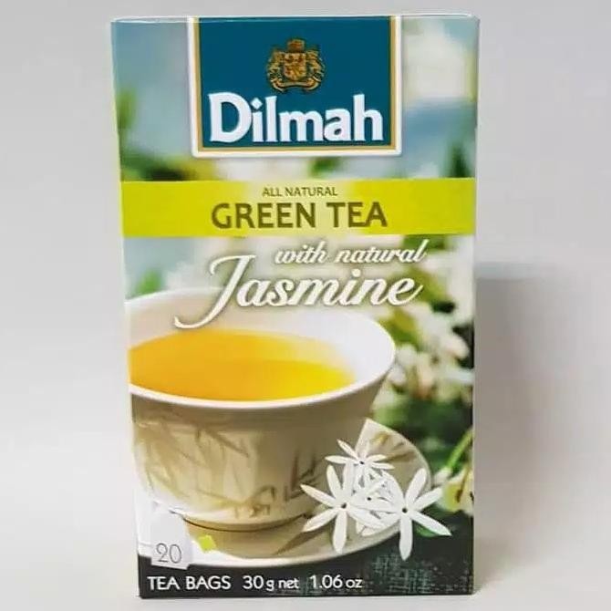 

Paling dicari Teh Dilmah No Envelope 20 sachet Green Tea with Jasmine