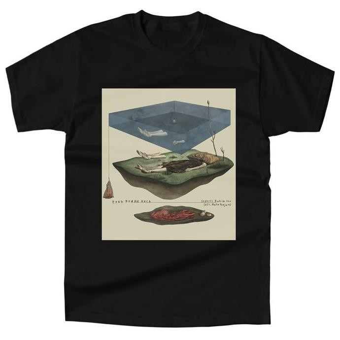 Termurah T-Shirt Efek Rumah Kaca - Seperti Rahim Ibu | Ost. Mata Najwa Terjamin