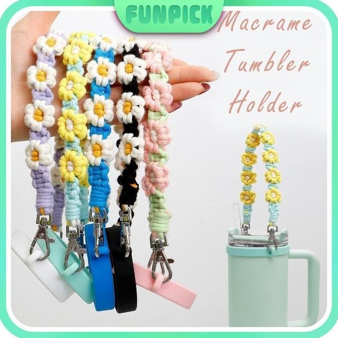 Water Bottle Strap/Water Bottle Silicone Strap/Glass Holder/Stanley Owala Drinking Water Bottle Glas