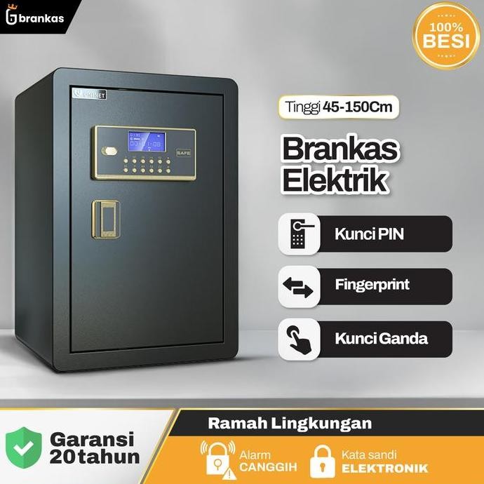 Miliki Brankas Besar Ukuran 150 X 60 X 51 - Brankas Digital - Brankas 1 Pintu Double Pintu