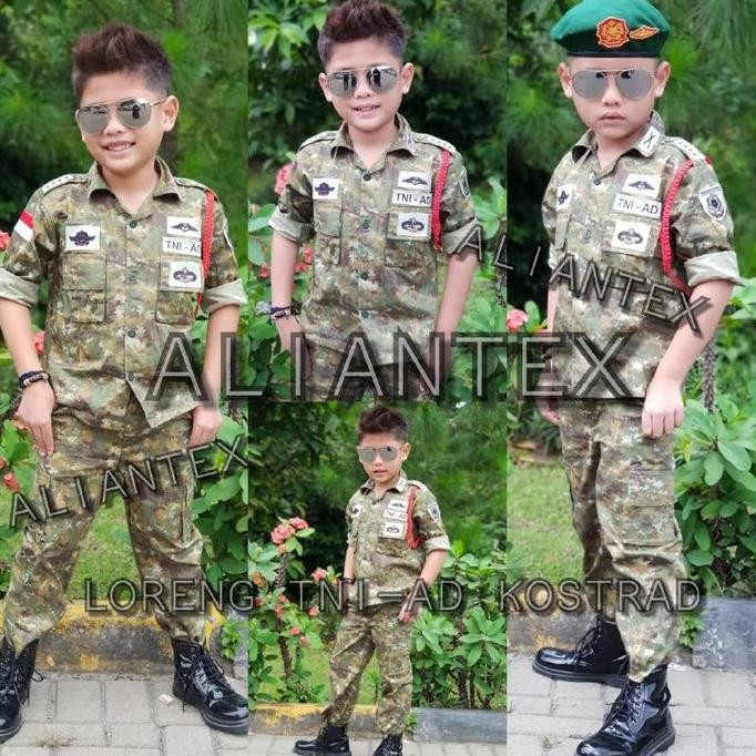 Tersedia LORENG TNI AD-KOSTRAD/ BAJU PROFESI ANAK