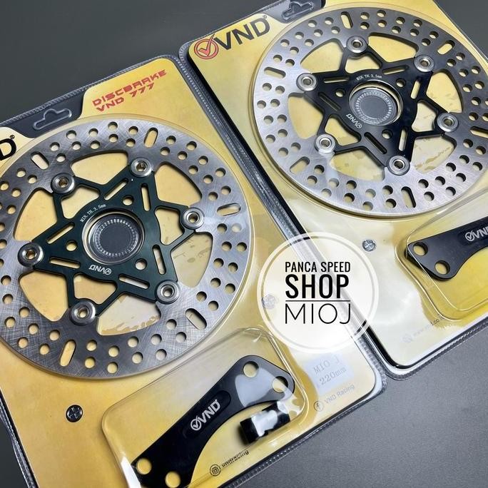 DISC PIRINGAN CAKRAM VND MIO J MIO M3 FINO 125 BAUT DISC LUBANG 3