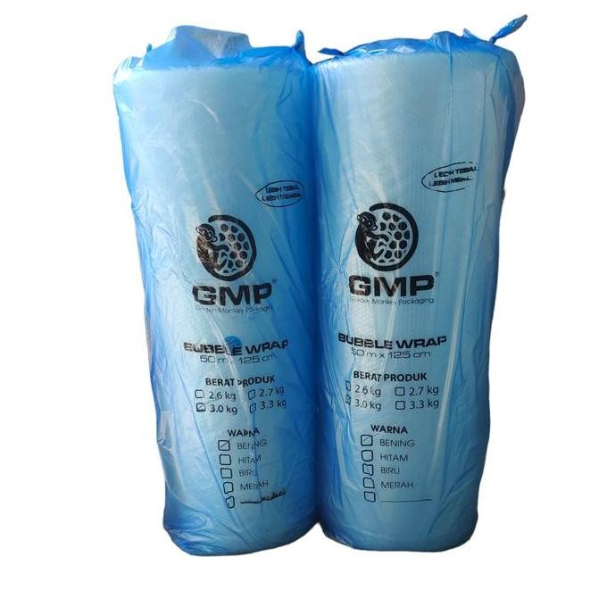 

ready BUBBLE WRAP HITAM GMP UK 1.25M X 50M MEREK GMP
