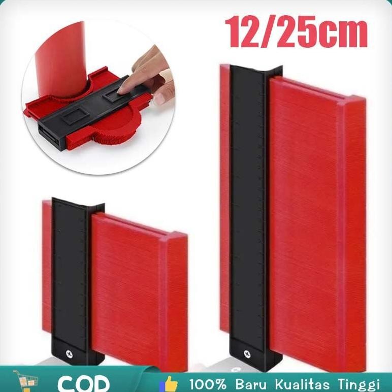 

12cm Dan 25cm Contour Gauge Penggaris Kontur Keramik Penggaris Contour Penggaris Kontur