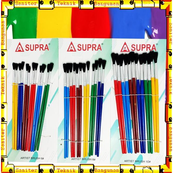 

ready !!! KUAS LUKIS-KUAS LUKIS CAT SUPRA
