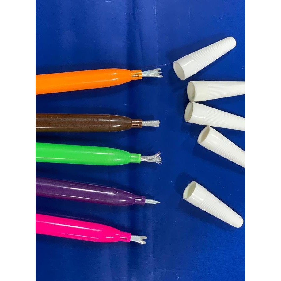 

ready !!! alat gores kerikan crayon krayon isi 5 merek carica ( kemasan botol) buatan jawa
