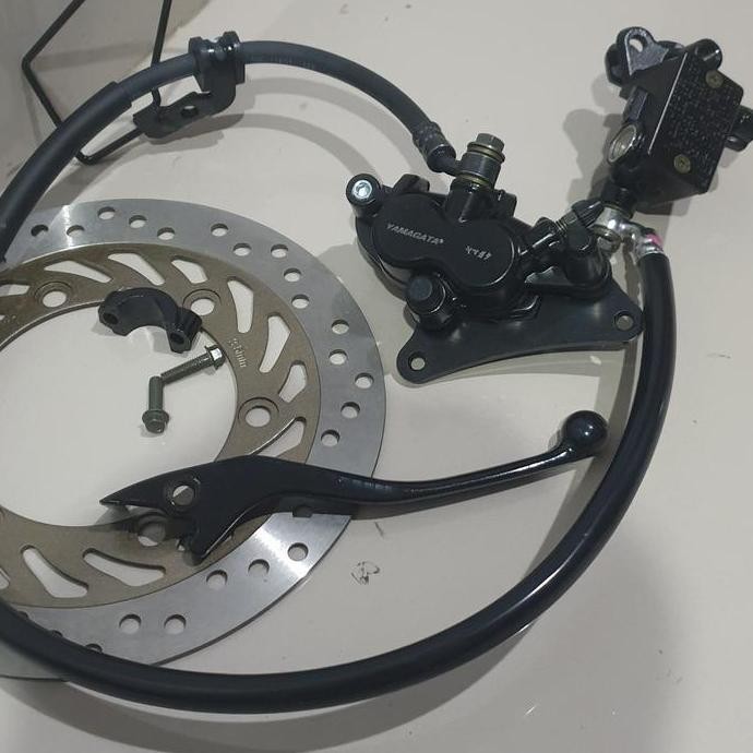 cakram depan megapro mono kaliper set megapro new 2006 megapro hiu