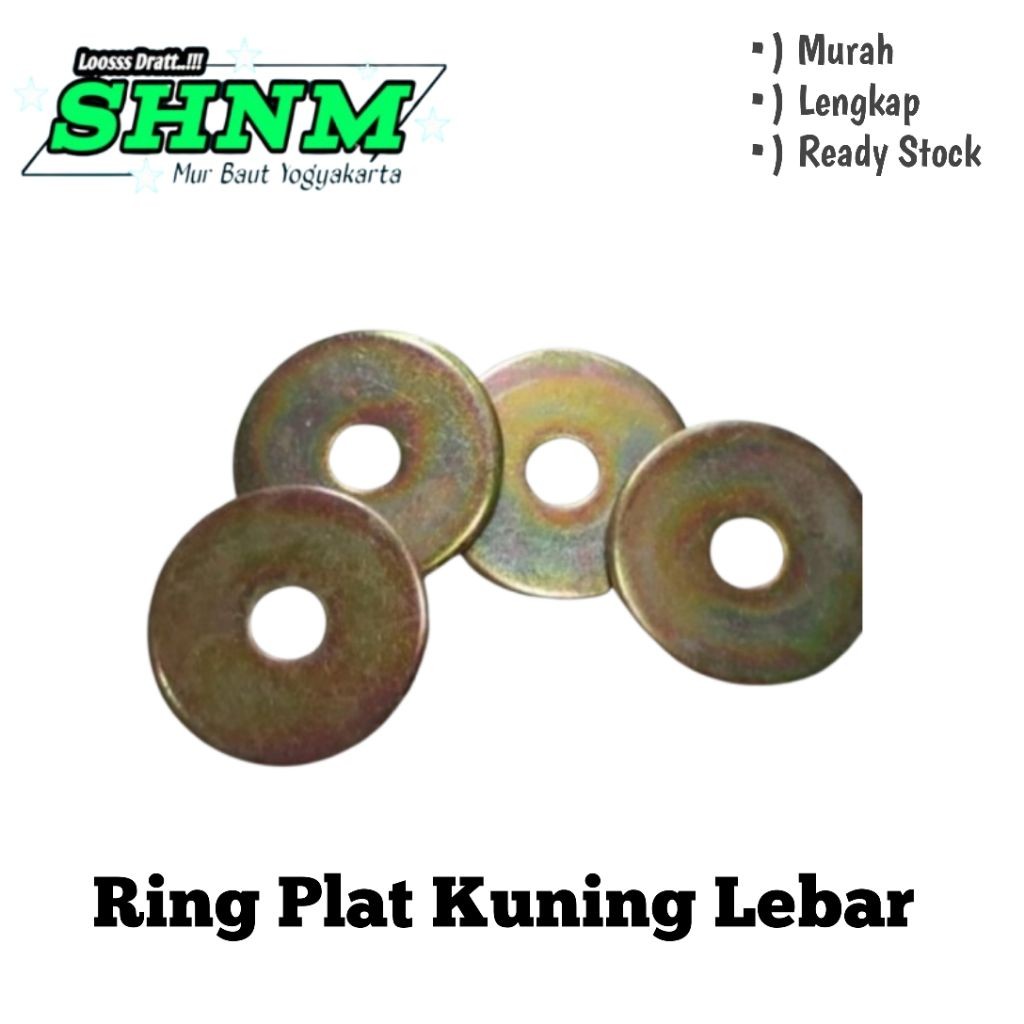 Ring Plat M10x40 Lebar Tebal