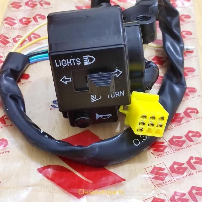 SAKLAR KIRI THUNDER 125 SAKELAR THUNDER 125 TOMBOL LAMPU SEIN THUNDER