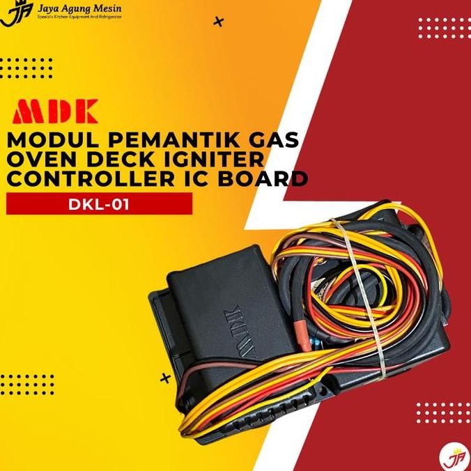 MDK OBL Oven / Modul Pemantik Gas Oven Deck Igniter Controller IC Board MDK DKL-01