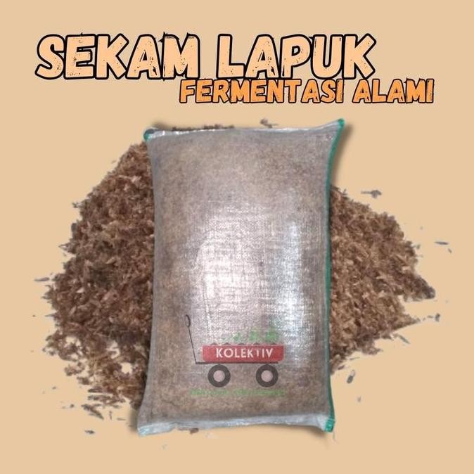 baru Sekam Fermentasi / Sekam Lapuk Karung