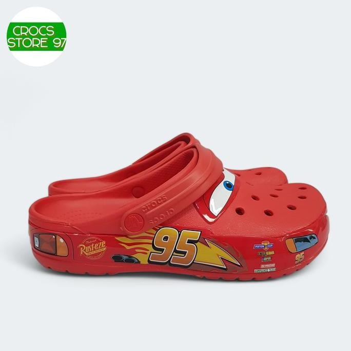 Tersedia Crocs Anak / Sepatu Sendal Crocs / Crocs Sendal/ Sendal Crocs Cars 95 Mcqueen Clog
