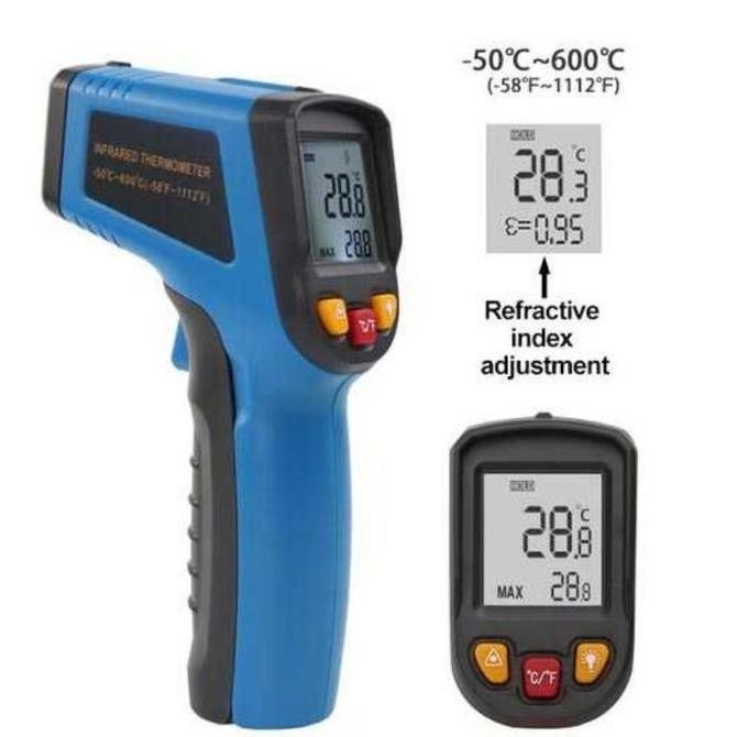 Termometer Masak Tembak Infrared Digital Cooking Thermometer Gun Suhu PS