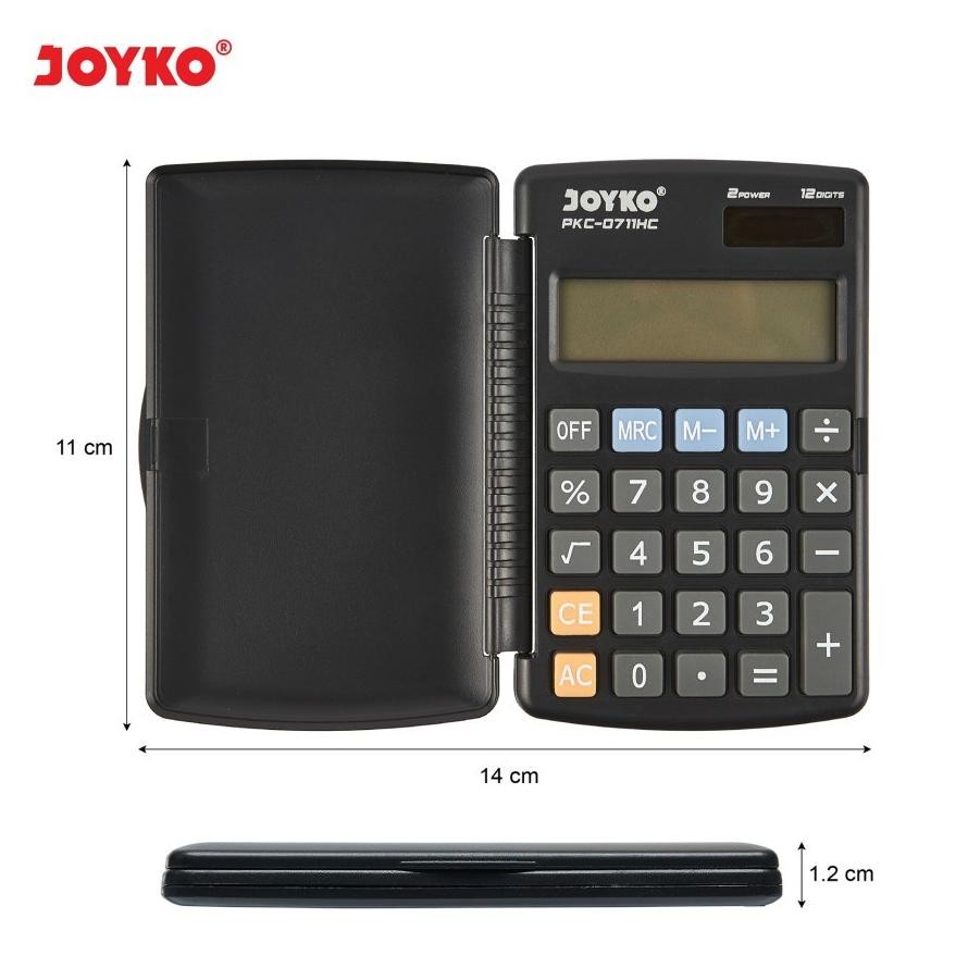 

Ht-12 Tru-63 M-4 Kalkulator Saku Joyko Pkc-0711Hc Check & Correct - Pocket Calkulator 12 Digits Pkc-0711 Hc Murah Original