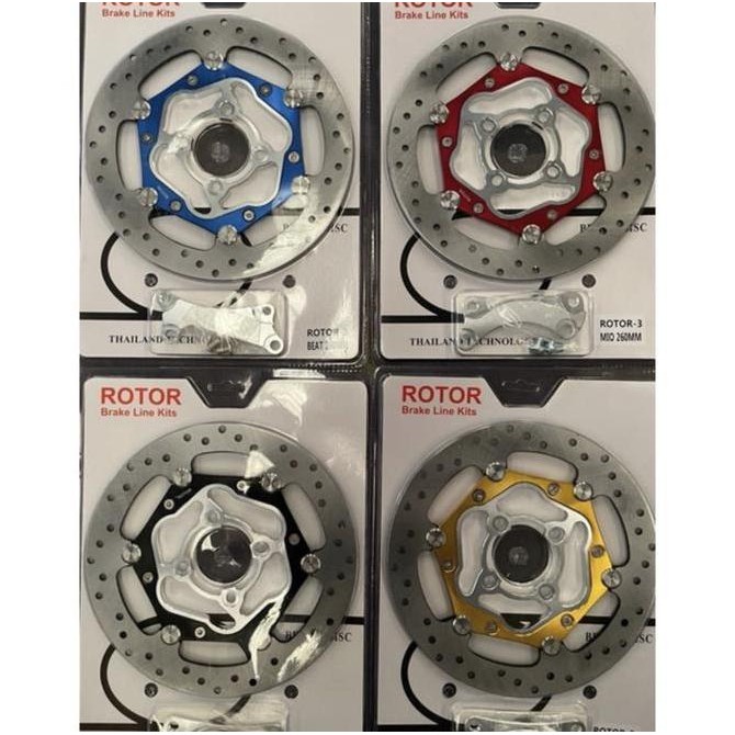 Disc Cakram 260MM ROTOR Vietnam Beat Scoopy Vario Full CNC Floating