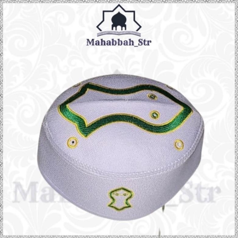 By05 Im31 Koe-1116 Peci Malaysia Terompah Super Kopiah Putih Songkok Putih Cod Sale Murah