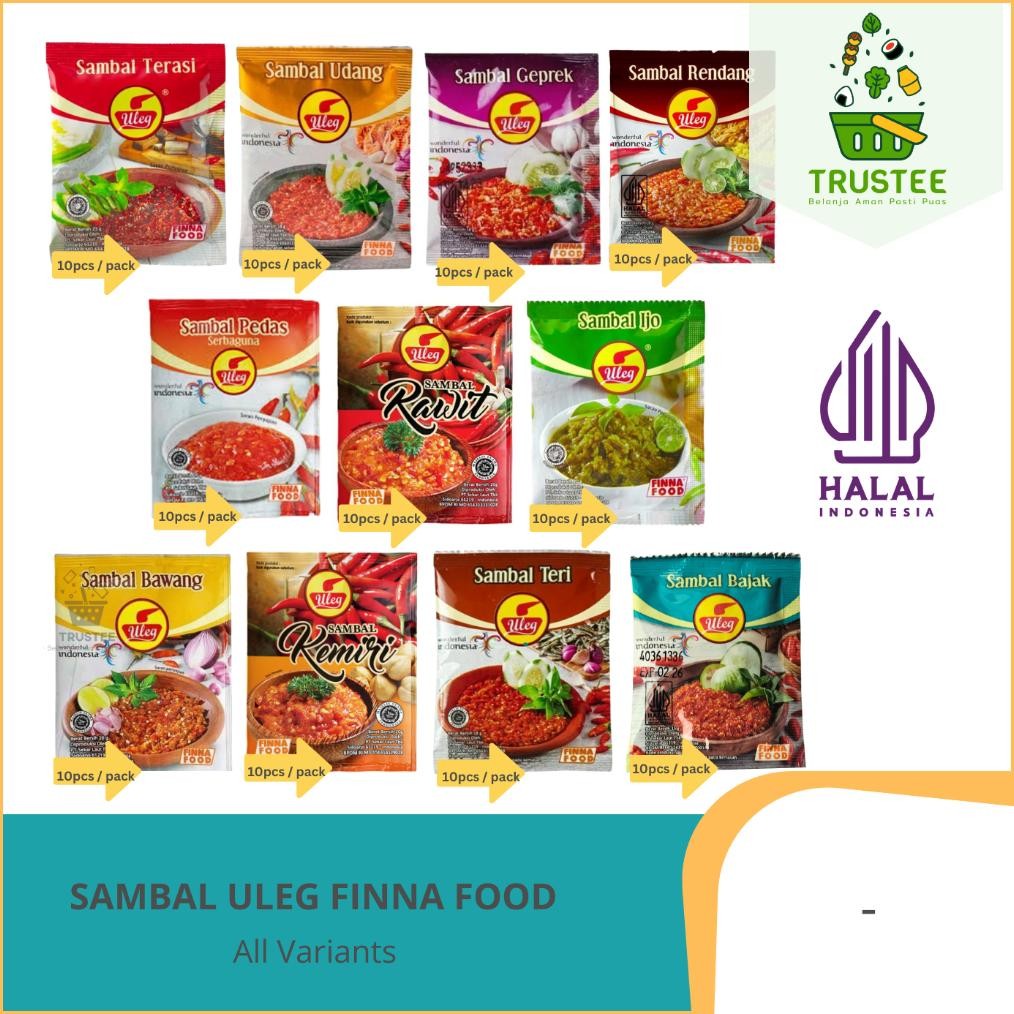 

Me41 Or42 Df-8 Finna Sambel Uleg Terasi Teri Udang Bawang Rawit Kemiri Ijo Renceng Premium Termurah