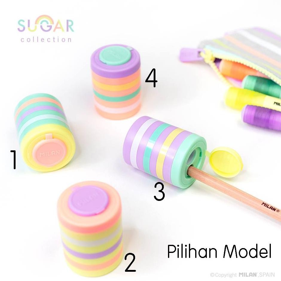 

Milan Rautan Serutan ener Warna Pastel Series Sugar (1 Pcs) 201619SUG