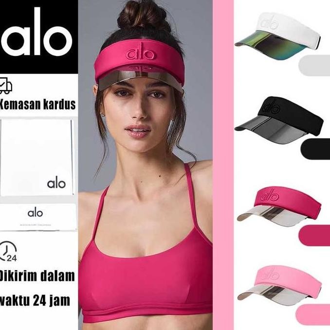 [COD]ORI ALO SOLAR VISOR TOPI OLAHRAGA ASLI ALO SUN HAT TOPI YOGA-UV ORIGINAL DAN TERPERCAYA